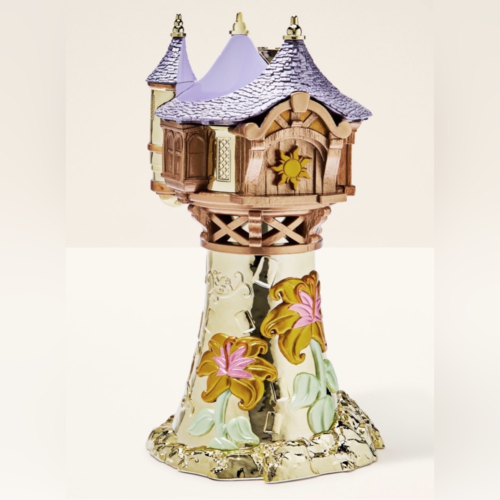 Disney Princess Rapunzel Tower 3-Wick Candle Holder